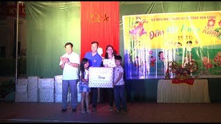 Tổ chức trung thu cho các em thiếu nhi xã Thượng Yên Công