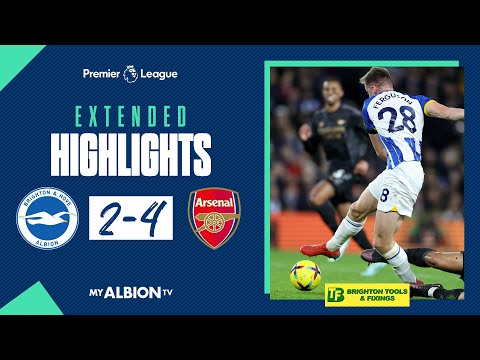 FC Brighton & Hove Albion 2-4 FC Arsenal Londra