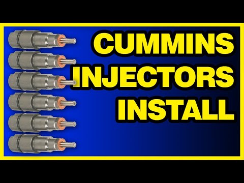 98-02 Dodge Cummins Injectors Install