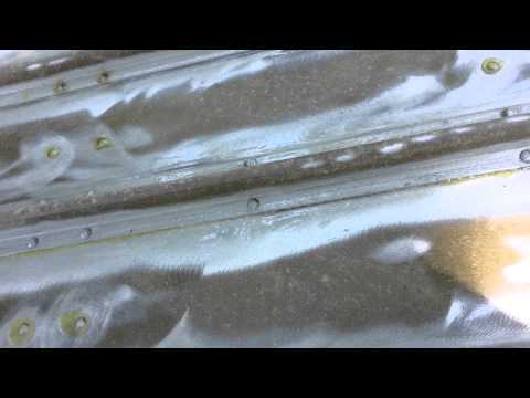 how to fix leak in aluminum boat