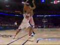 Rasheed Wallace blocks David West from '08 All Star Game