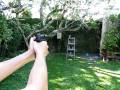 videos de kwc taurus pt 24/7 co2 airsoft semiauto pistol shooting at pop cans