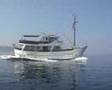 Luxury trawler yacht for charter