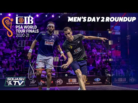 Squash: CIB PSA World Tour Finals 2020-21 - Men's Day 2 RoundUp