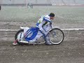 Pr�vestart i sneen