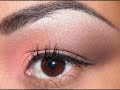 Coral, Brown, and Violet Eye Tut. Coral, Brown, and Violet Eye Tut.