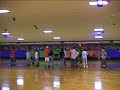 Cupid Shuffle on Roller Skates