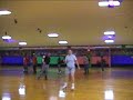 Cupid Shuffle on Roller Skates