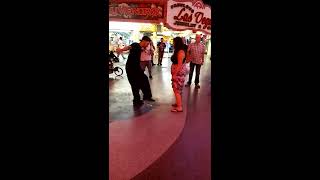 Man Challenges Woman to kick him in the nuts!