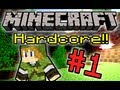 Minecraft Hardcore! - Part 1 (Ft. JonTron + The Completionist)