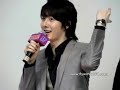 [fancam]SS501 Shanghai FM--Hyung Jun Speaks English