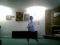 Marty tries dancing