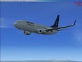 boeing 738 futura taxi and take off from malaga