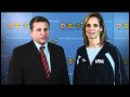 AG Lawrence Wasden and Dara Torres