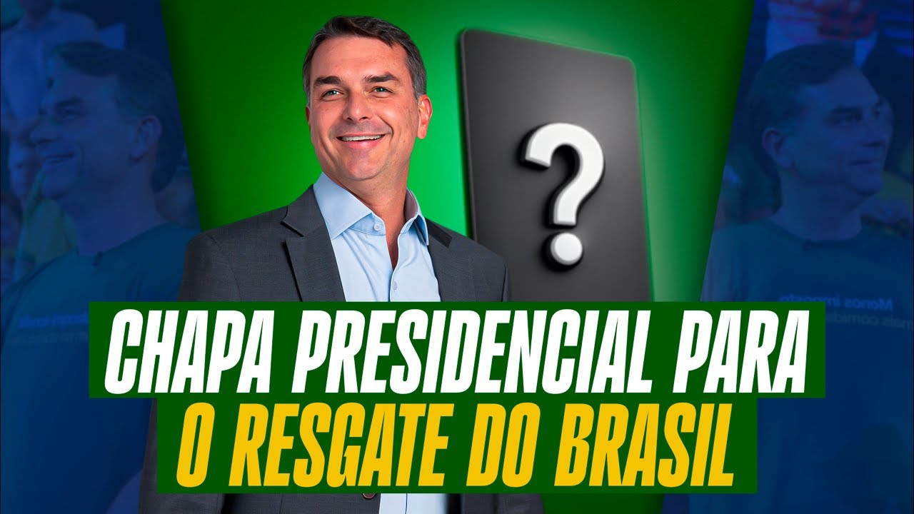 CHAPA PRESIDENCIAL PARA O RESGATE DO BRASIL!