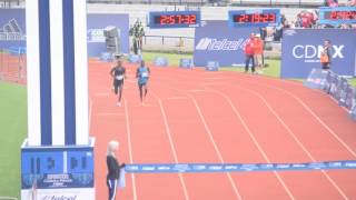 PRIMER Y SEGUNDO LUGAR VARONIL MARATON INTERNACIONAL CDMX 2016