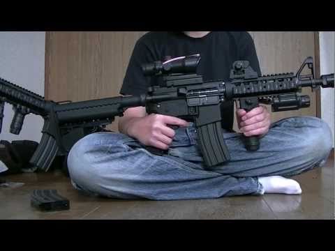 M4SOPMOD - 皆さんお初です。ウィザードです!!今日は次世代M4のレビューです><。 ま~初めてのレビュー動画です。gdgdで申し訳ないww...