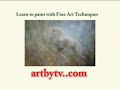 High Energy Time Lapse Oil Painting created