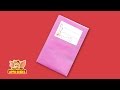 How to Cover a Book with Paper- Arts & Crafts