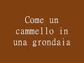 47.Come un cammello in una grondaia, de Franco Battiato