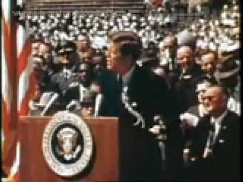 President John F. Kennedy at Rice University, Houston, Texas (Part One)