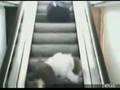 Hilarious Tumble Down Escalator Stairs