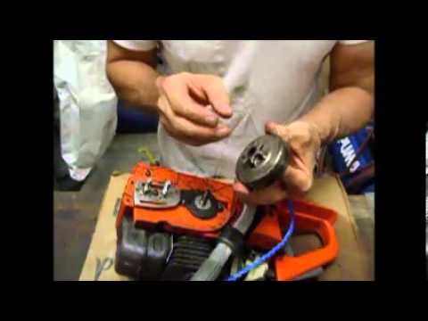 how to rebuild husqvarna chainsaw