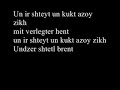 Undzer shtetl brennt, yiddish holocaust song (1938) Undzer shtetl brennt, yiddish holocaust song (1938)