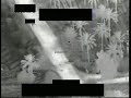 AH64 Apache Uses 30mm To Clear Roadblock Iraq