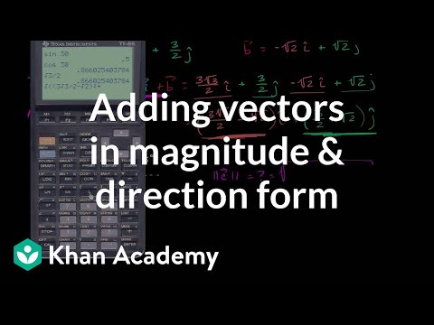 how to magnitude of a vector