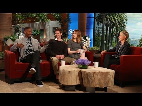 Emma Stone and Jamie Foxx on 'The Amazing Spider-Man 2'