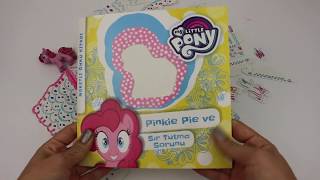 Hediye Pinkie Pie Boyamalı Maket Kitabı İnceledik! | En Rahatlatıcı Video Oldu! | Bidünya Oyuncak