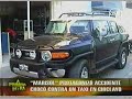 Cantante de cumbia Marisol protagonizó triple choque en Chiclayo