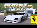 Ferrari F40 1987 para GTA San Andreas vídeo 1