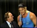Gordon Solie / Barry Windham interview / blooper