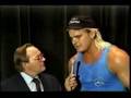 Gordon Solie / Barry Windham interview / blooper