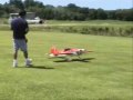 Tom's maiden flight of his all-electric 1/4 Scale Patty Wagstaff Extra Radio Control Airplane!