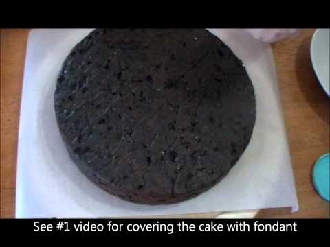 fondant suitcase cake - PLEASE SUBSCRIBE - This Tutorial shows you how to prepare a fruit cake before icing with fondant icing. Music is provided with permission: