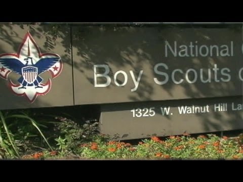 GAY - For the first time in its history the Boy Scouts of America has lifted its ban on gay members. For more on this story, click here: http://abcnews.go.com/GMA/...