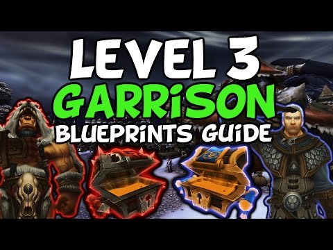how to obtain garrison blueprints