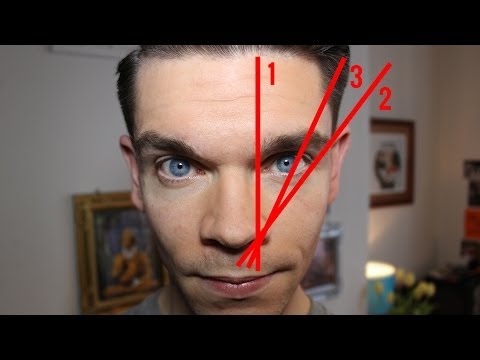 how to trim eyebrow men
