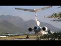 TU 154  take off  TIVAT