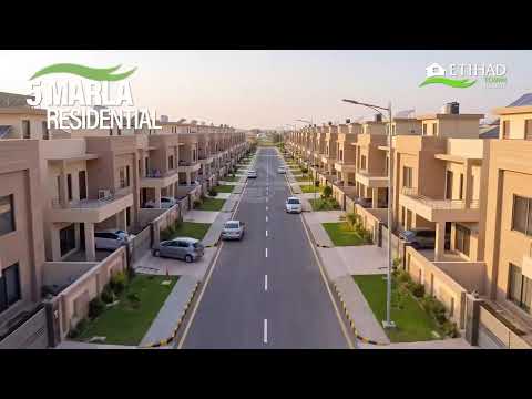 Etihad Town Sialkot Executive Block Launch: 5 & 10 Marla Plots on Easy 3 Year Installment Plans
