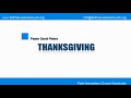 Click here to watch this video Faithharvesterschurchworldwide-thankgiving-pt1.mp4