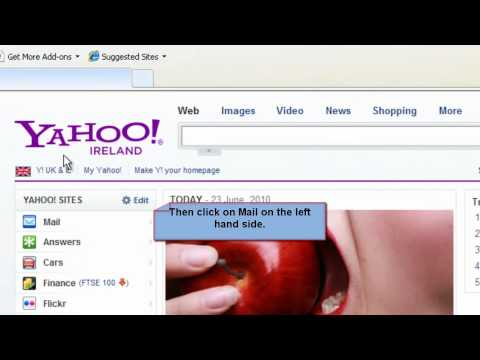 how to sign in email with yahoo