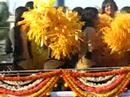 Victorious Under-19 cricket team's parade at home on Airport Victorious Under-19 cricket team's parade at home on Airport