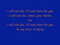 Three days grace- time of dying lyrics