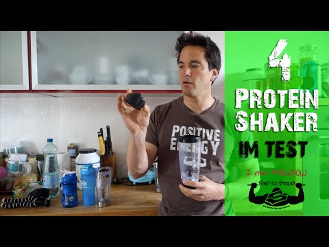 4 Eiweiß Shaker im Test - Blender Bottle, SmartShake, Promixx & Co. - #30 2min Fitness Knowhow