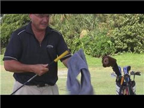 Golfing Tips : How to Clean a Golf Club Grip