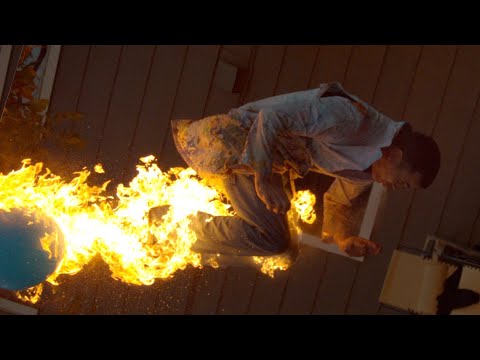 Fire-Breathing Backflip With Steve-O – The Slow Mo Guys